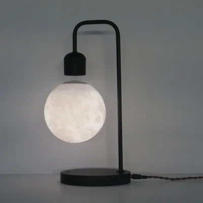 Floating Moon Lamp Levitates Light Magnetic Levitating Flotation Bulb Led Globe Levitation Balance Switch Desk Table 3d Night