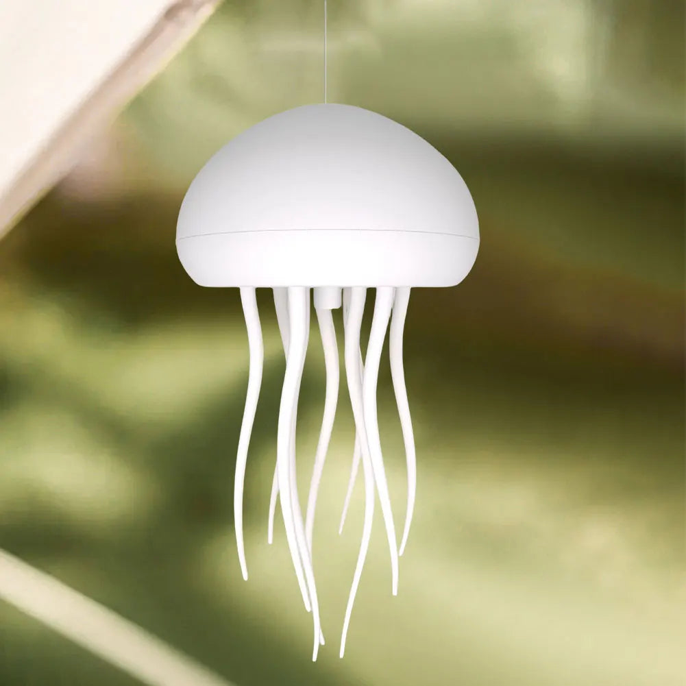 Cartoon Jellyfish Night Light RGB Gradient Cute Jellyfish Bedside Lamp Voice Control Type-C Charging LED Night Lamp