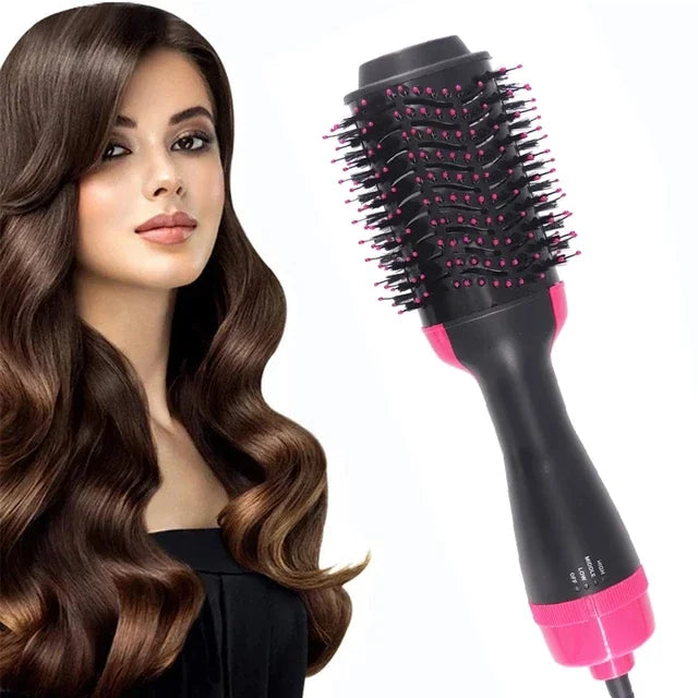 3-in-1 Hair Dryer Brush Styler and Volumizer Hairdryer with Hot Air Comb