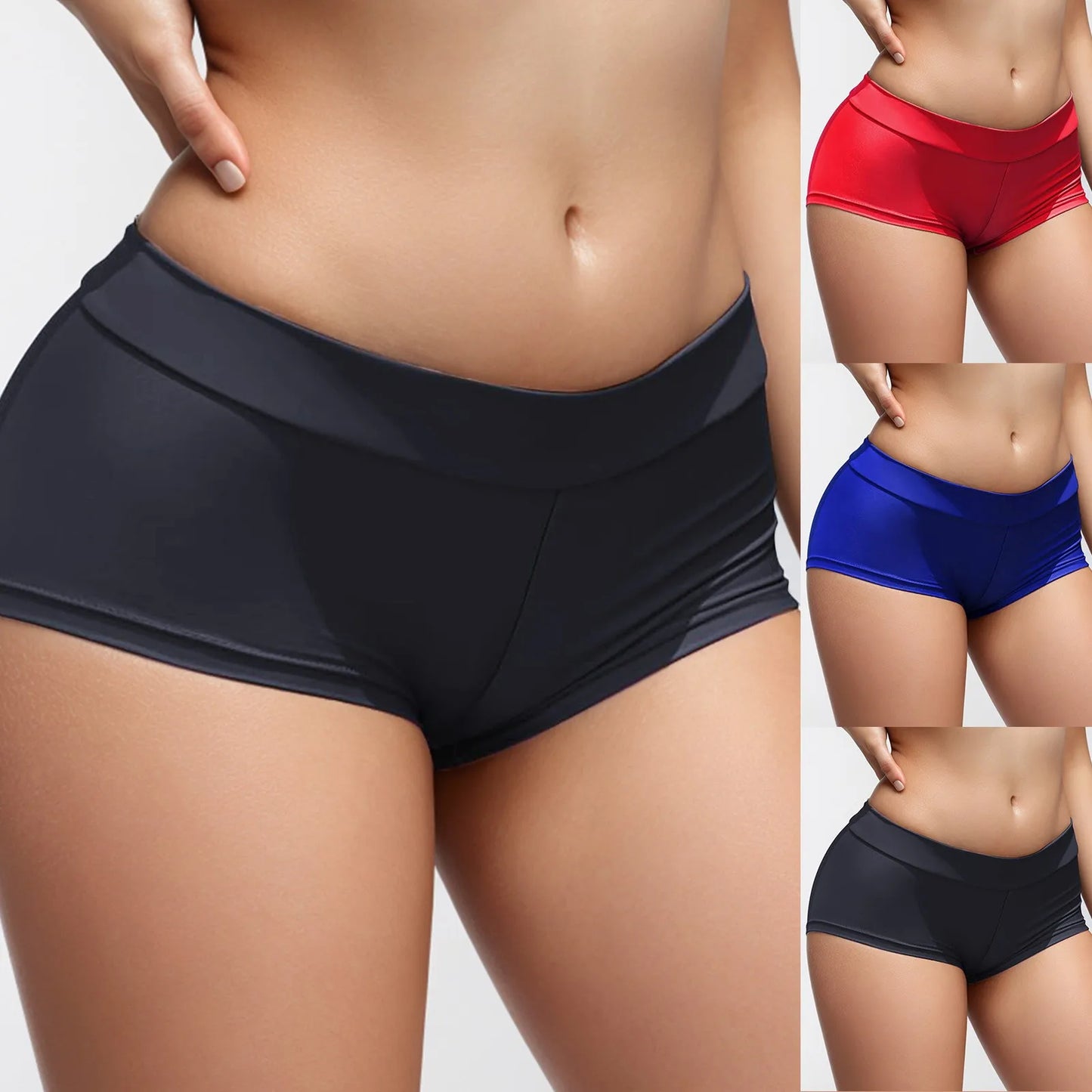 Women Bikini Bottom Swimsuit Panties Swimwear Beach Shorts Biquini Swimming Trunks Stretch Sports Bathing Suit Tankini Bottoms