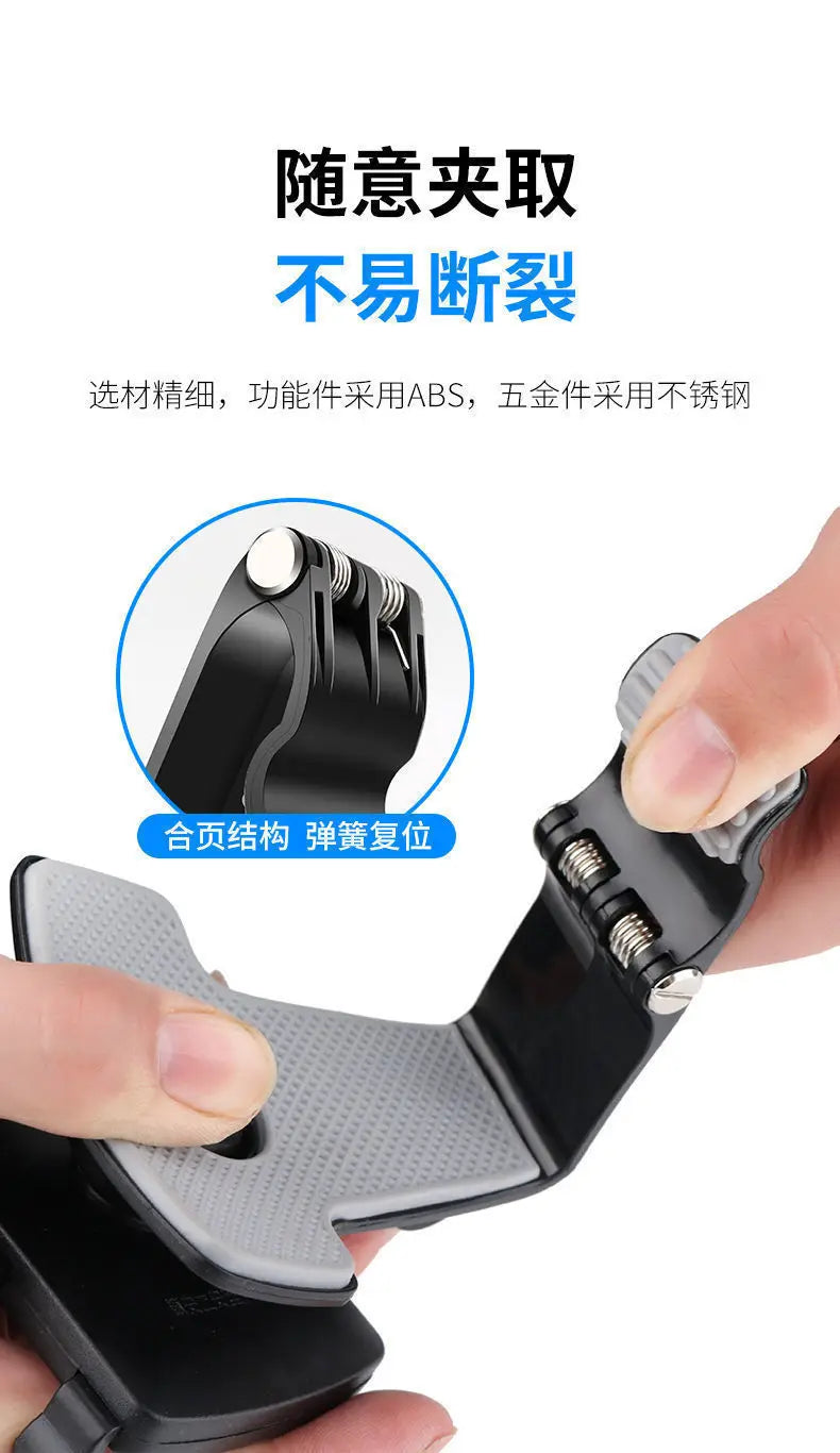 Car Phone Holder Stand Dashboard Car Clip Mount GPS Cell Mobile Phone Support in Car Bracket For All Phone iPhone Samsung Xiaomi