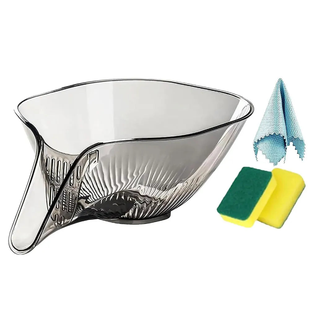 Multi-functional Drain Basket Sink Kitchen Sink Strainer Basket Strainer Sink Washing Basket Home Organizer Drain Fruit Strainer