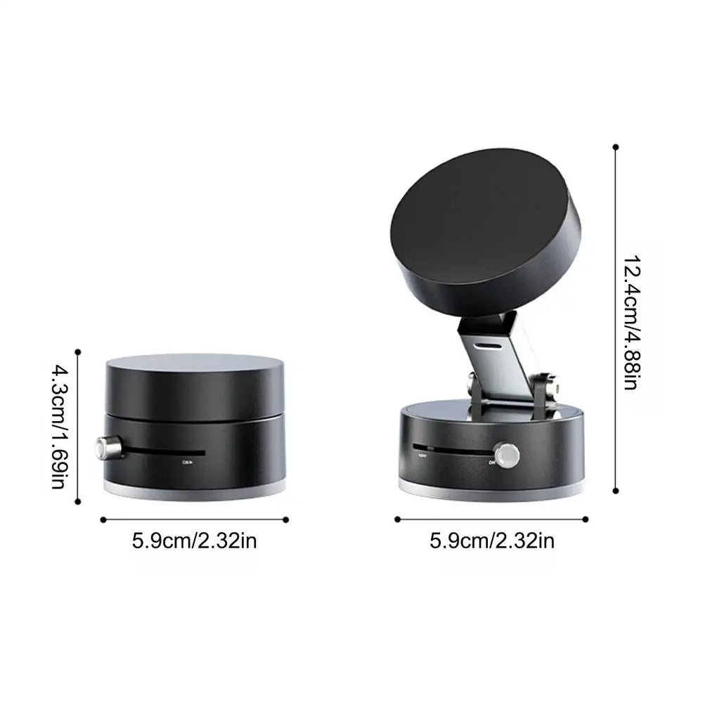 Vacuum Magnetic Suction Cup Folding Swivel Phone Stand 360 Degree Rotation Phone Holder For Iphone Car cell Phone Bracket