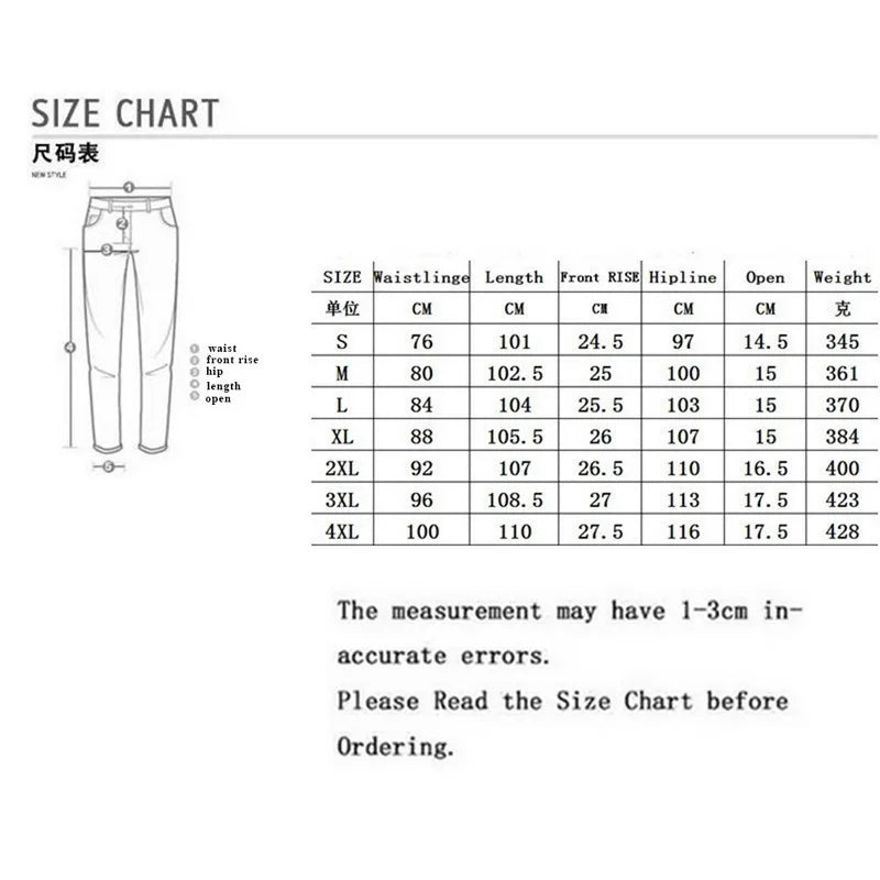 new Jeans Men Pants Wash Solid Color Multi Pockets Denim Mid Waist Cargo Jeans Plus Size Fahsion Casual Trousers Male Daily Wear